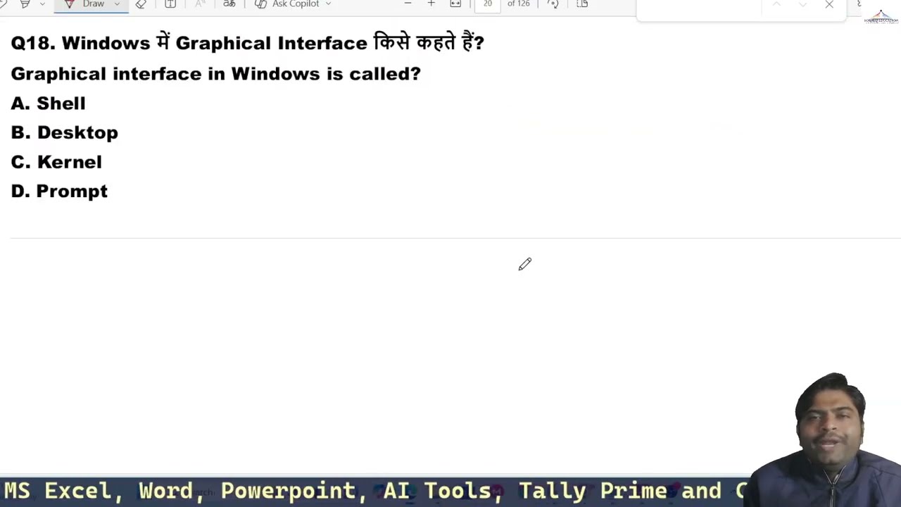 ccc exam MCQs in Hindi | Operating Systems Linux windows | Ccc December 2025 Exam