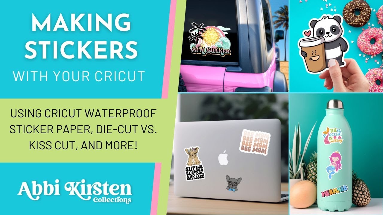 How To Use The Printable Waterproof Sticker Set With The Cricut Joy Xtra: Step-by-Step Tutorial