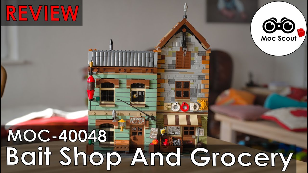 Ein modularer Angelladen! - MOC-40048 [Review] - 