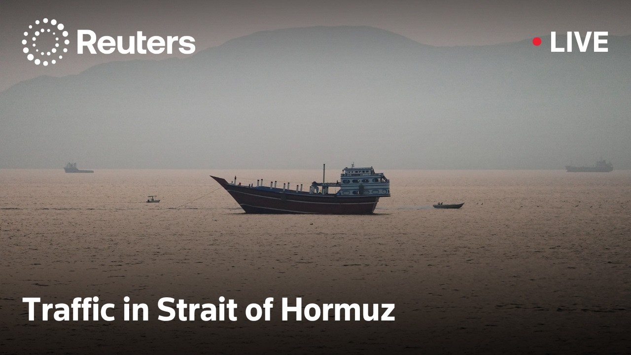 LIVE: Traffic in Strait of Hormuz