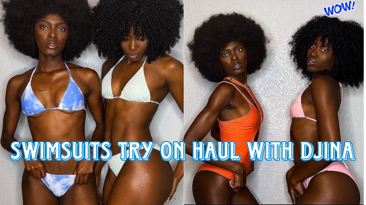 BIKINI TRY ON HAUL WITH @djinasworld |