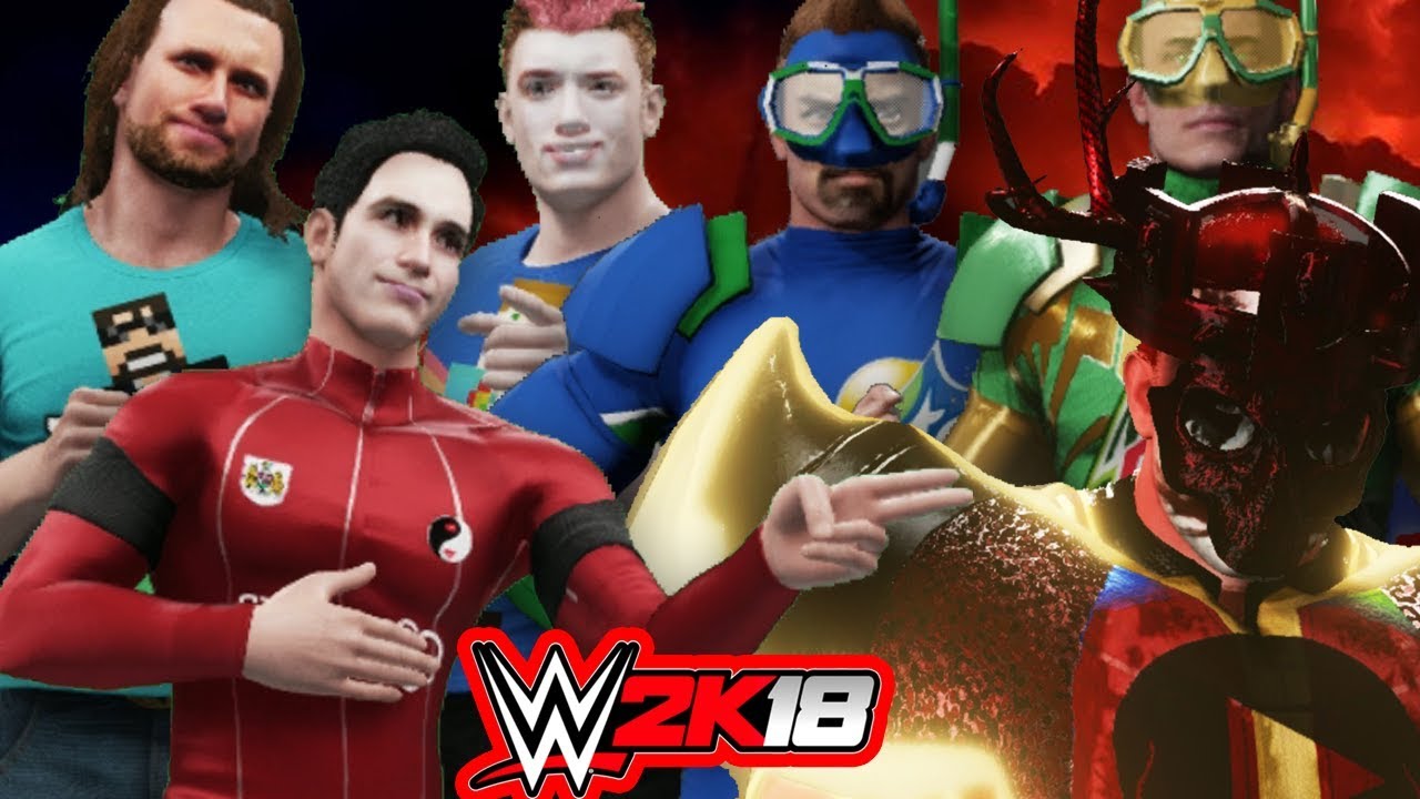 N60Sean, Ssundee, Mr. Crainer vs. The Soda Squad | WWE 2K18 | S9E29