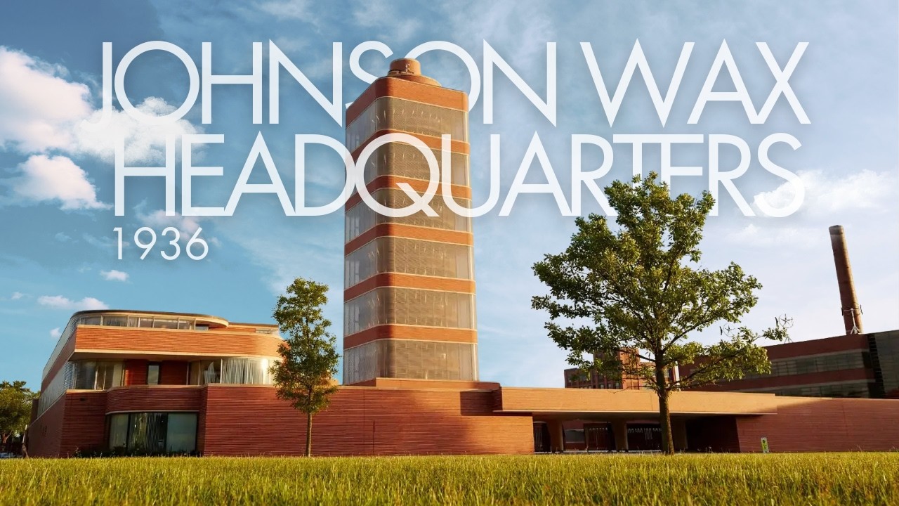 Внутри Johnson Wax: видение Фрэнка Ллойда Райта труда, света и порядка.