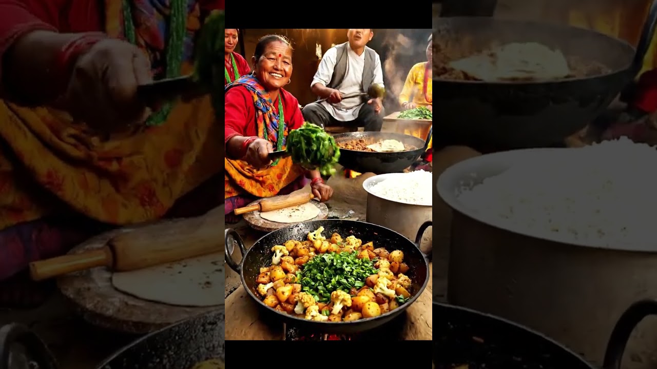 Nepali organic food #maxstarnepal #food #youtubeshorts