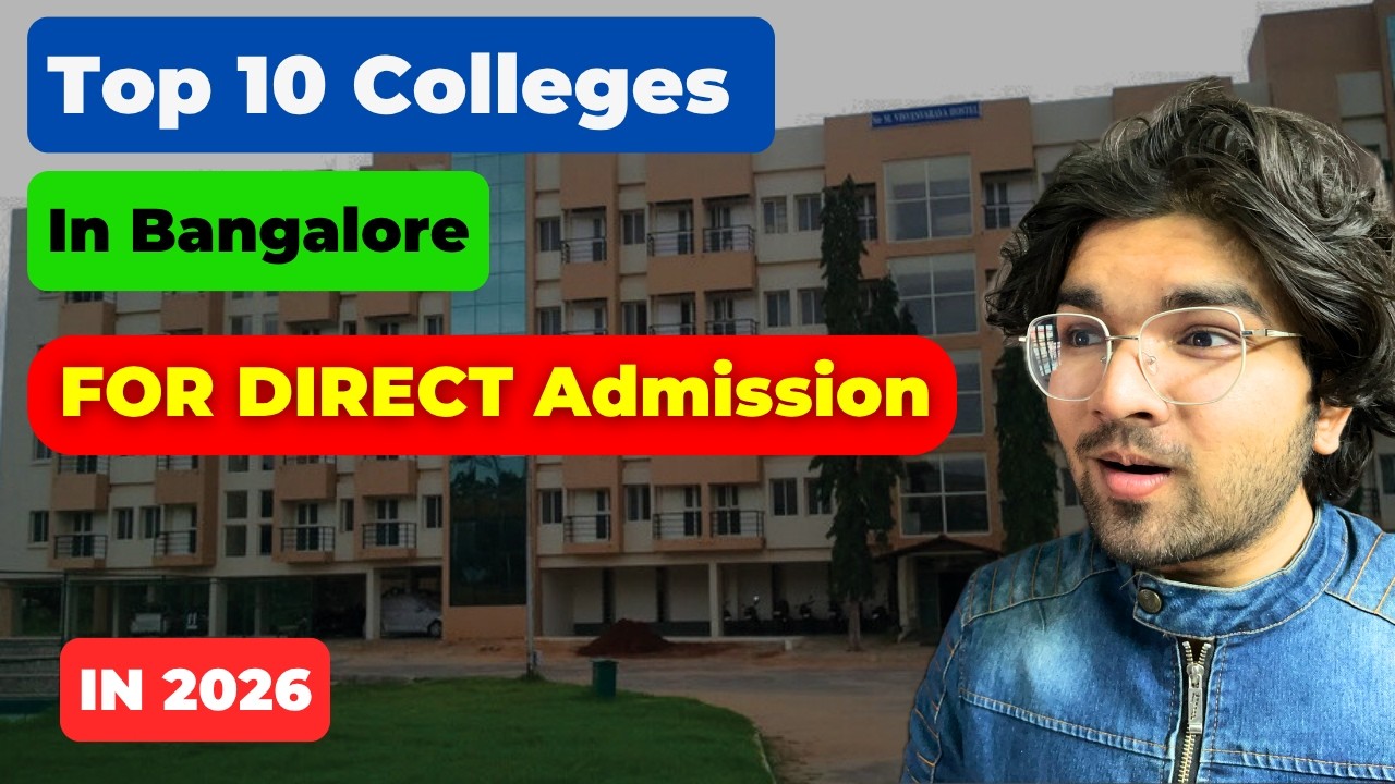 Top 10 Bangalore Engineering Colleges 🔥 | Direct Admission & Management Quota Fees 2026