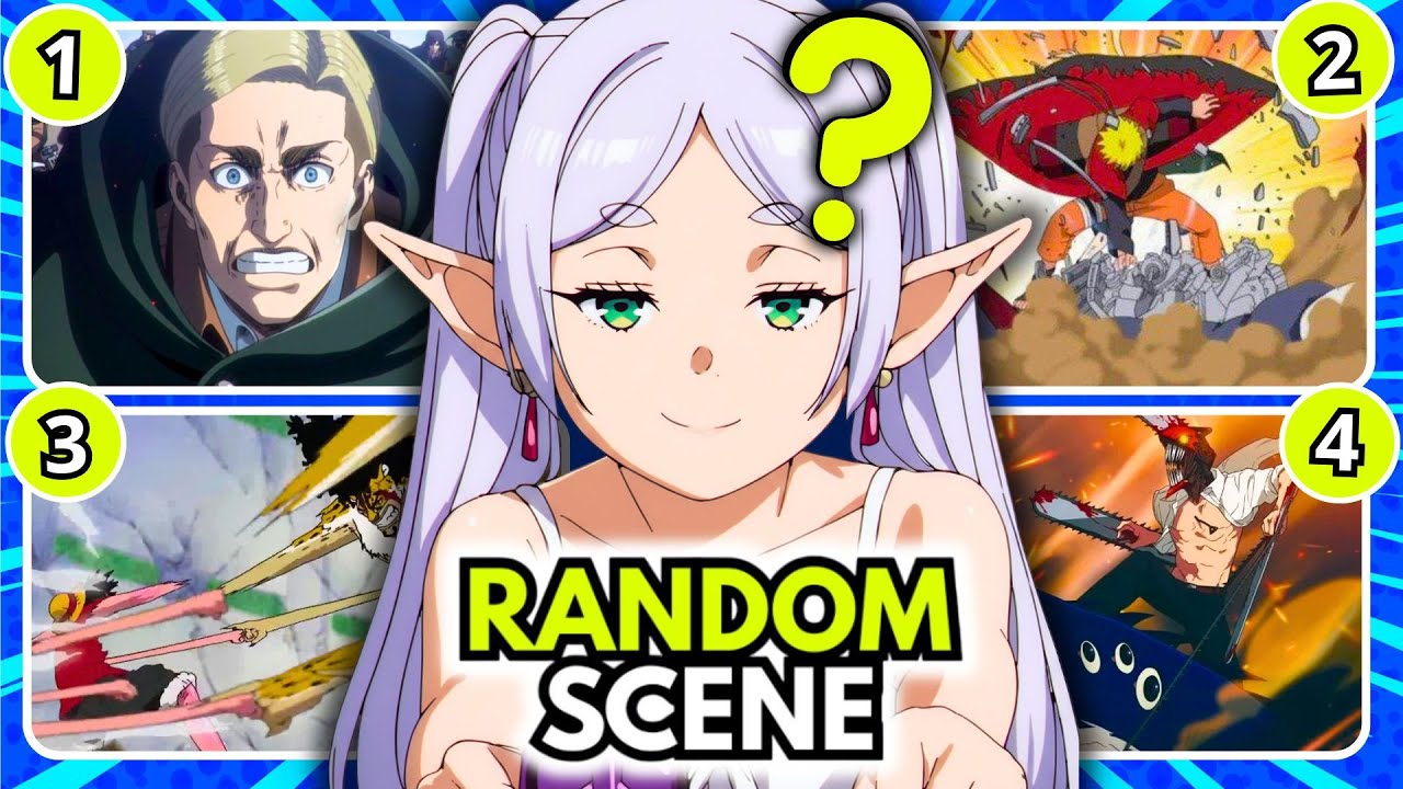 CAN YOU GUESS THE ANIME BY THE RANDOM SCENE? (Very Easy - Impossible) 🎬🤔⌛Anime Quiz