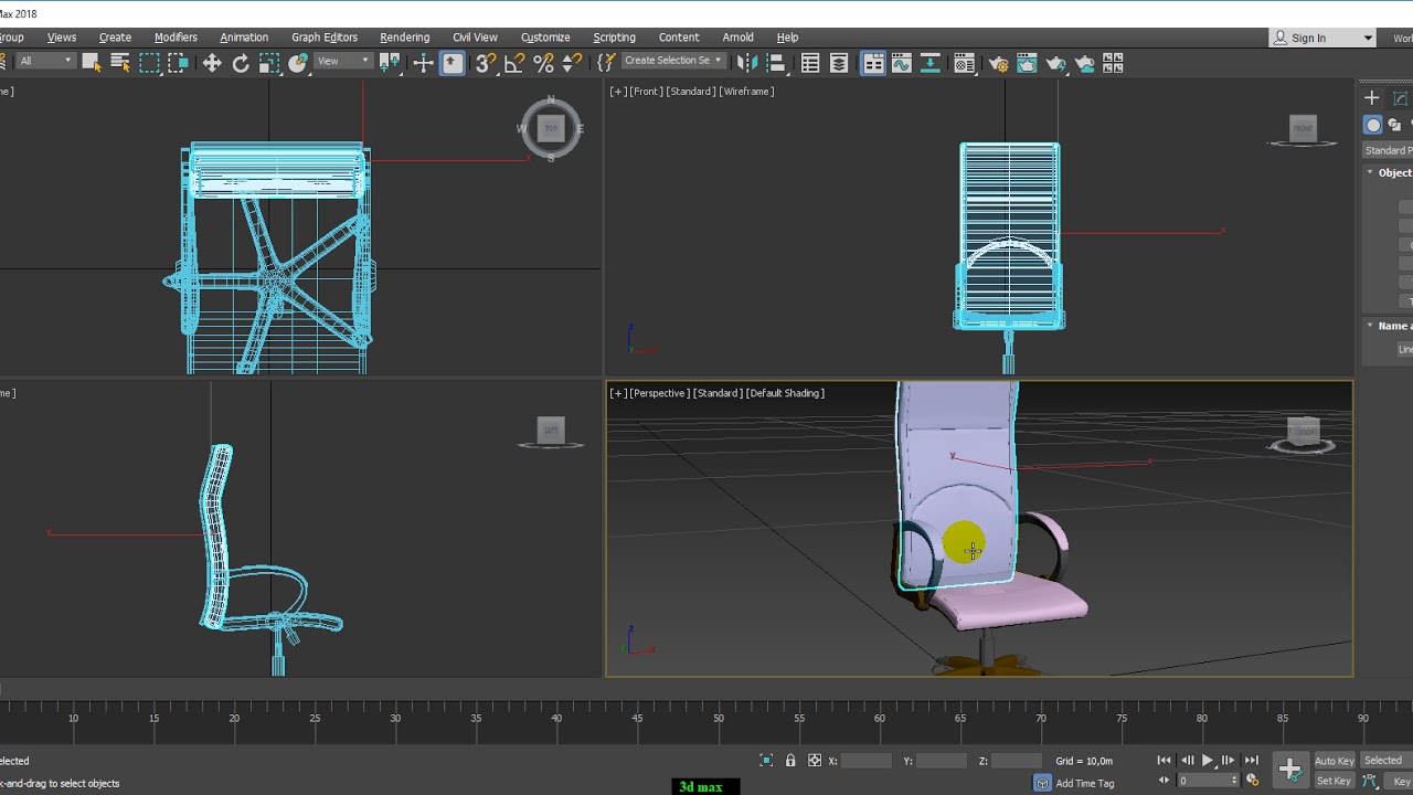 5 descargar muebles e importar en 3d max 2018