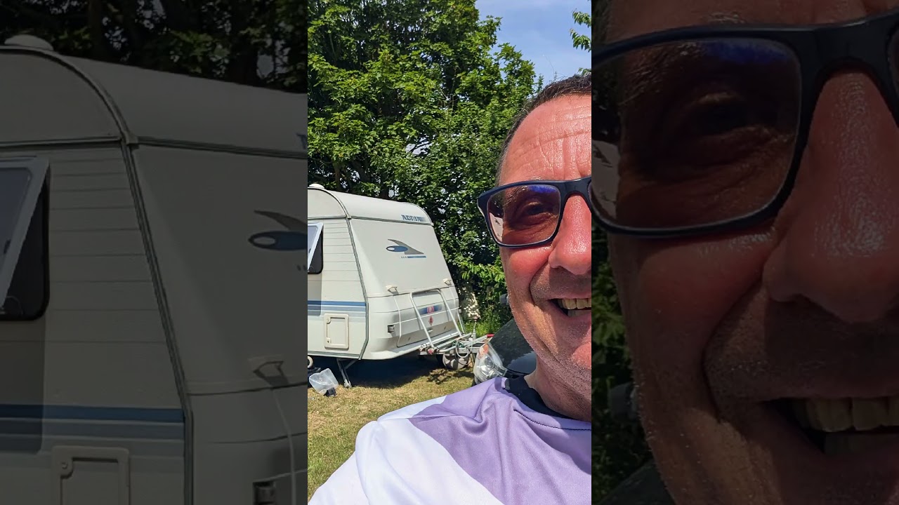 We are away for a couple of days at a hidden very quirky, very quiet campsite 