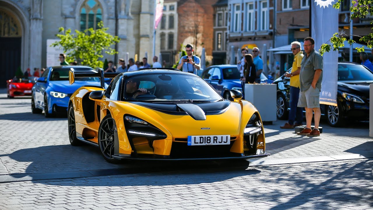 BRAND NEW McLaren Senna Driving on Belgian Roads !