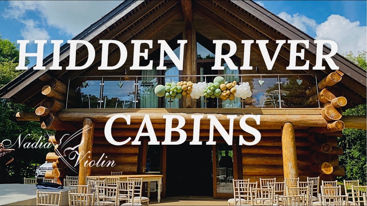 HIDDEN RIVER CABINS, Longtown, Carlisle, Cumbria, UK - Wedding Venue Tour with Nadia Violin