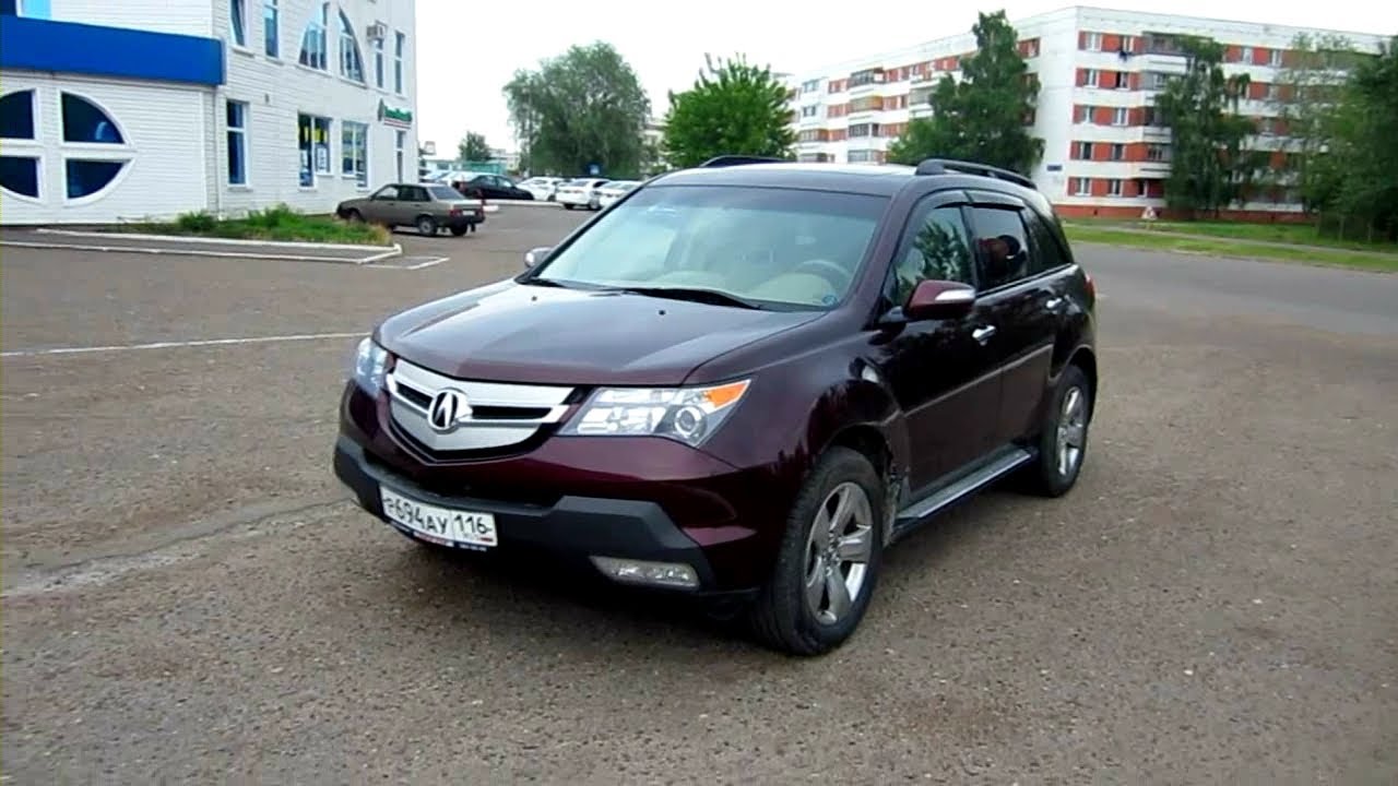 2009 Акура MDX. Обзор (интерьер, экстерьер).