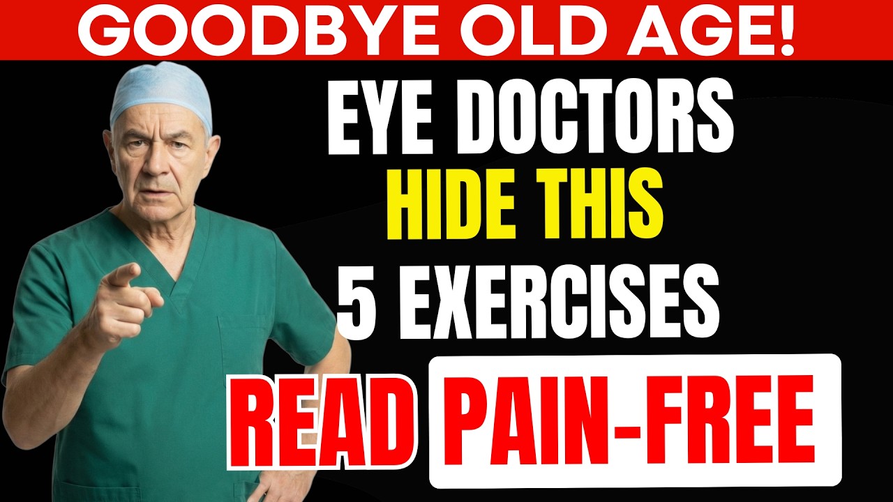 Stop Eye Strain After 60: 5 Simple Exercises That Restore Reading Comfort | Senior Nutrition