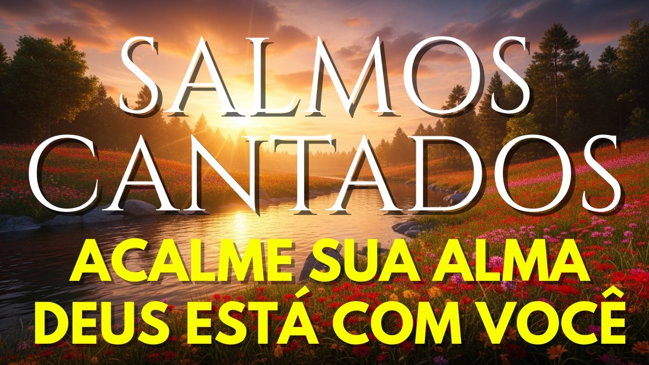 1 Hora de Salmos Cantados Para Acalmar a Alma – COMECE O DIA COM DEUS E FORTALEÇA SUA FÉ