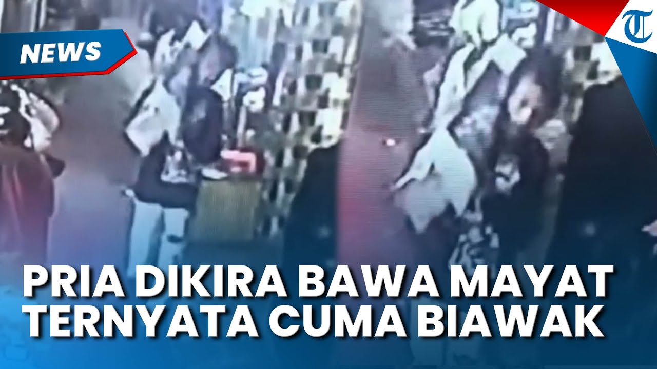 BIKIN GEGER Pria Dikira Bawa Karung Berisi Mayat di Jakarta Ternyata Cuma Biawak