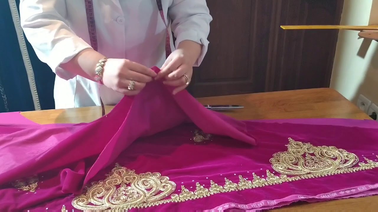 #قفطان_مطروز_ فصالة روعة_ مذهلة_ دخلي وحكمي#omnia_modestyle