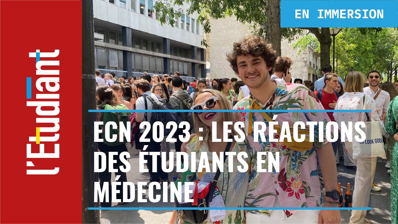 ECN 2023 : les réactions des étudiants en médecine à la sortie de la dernière épreuve