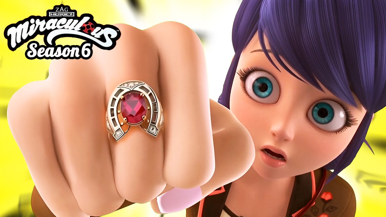 MIRACULOUS 6 🔴Transformation in Lady MUSTANG | Ladybug & Cat Noir #ladybug #miraculous