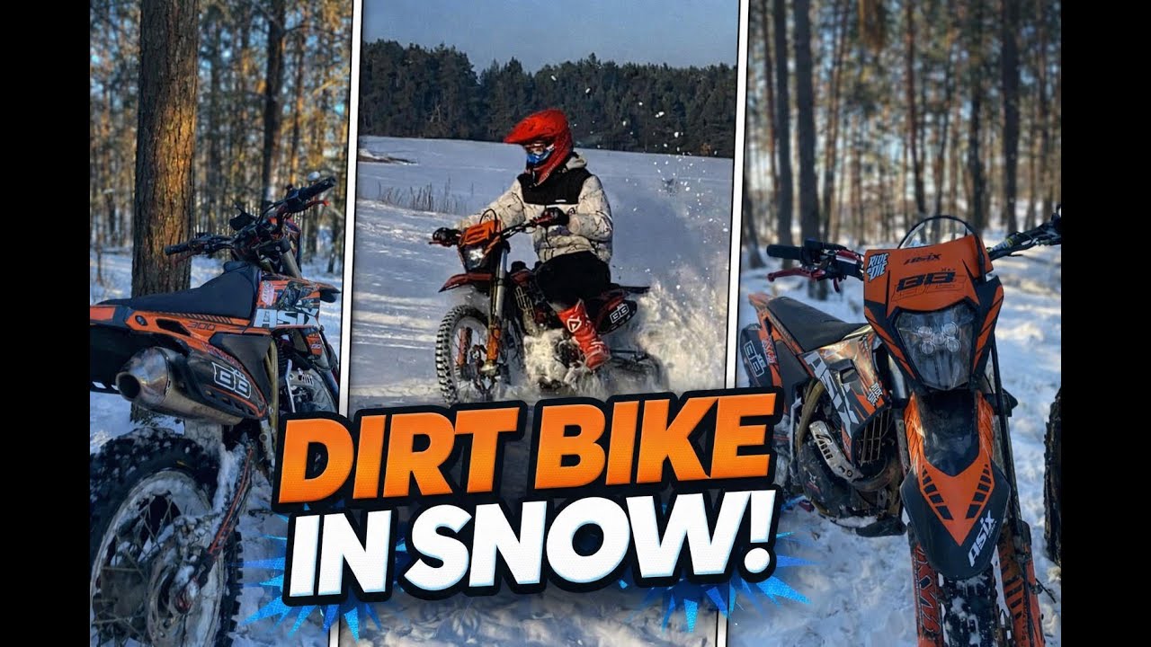 Testing the Asix xb88 in winter ❄️🌨️🏍️