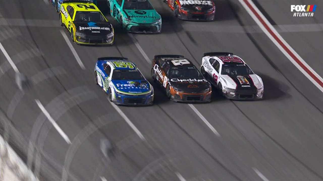 3-Wide Photo Finish | 2024 Ambetter Health 400 @ Atlanta