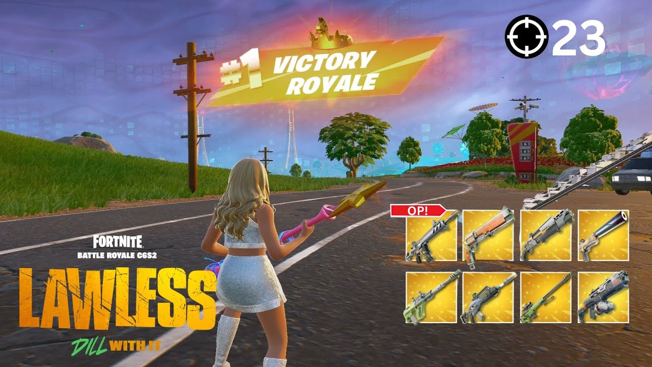 23 Elimination Solo "BUILDS" Win Gameplay! (Fortnite Chapter 6 Season 2 Keyboard & Mouse On PC)