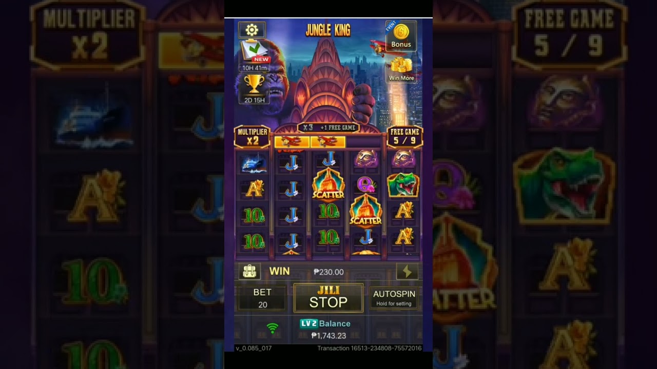 JUNGLE KING BET 20 SCATTER