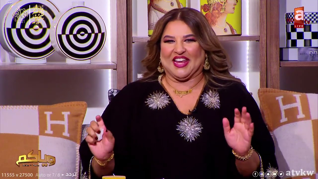 وياكم | نجمة مسلسل أمينة حاف الفنانة شهد سلمان مع صالح ودانة