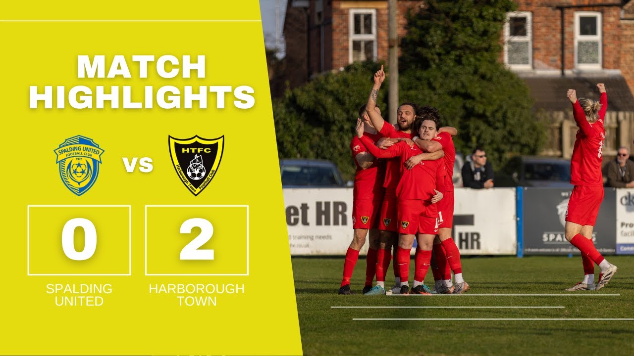 Harborough Town vs Spalding United (8th Mar 2025)