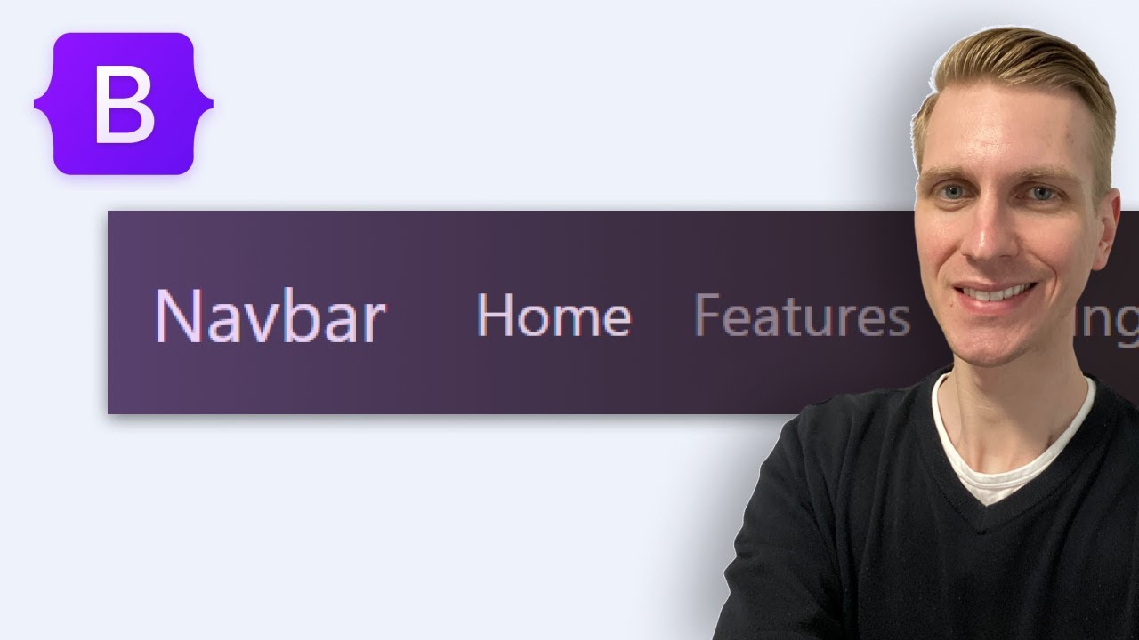 Изменение цвета фона панели навигации Bootstrap 5