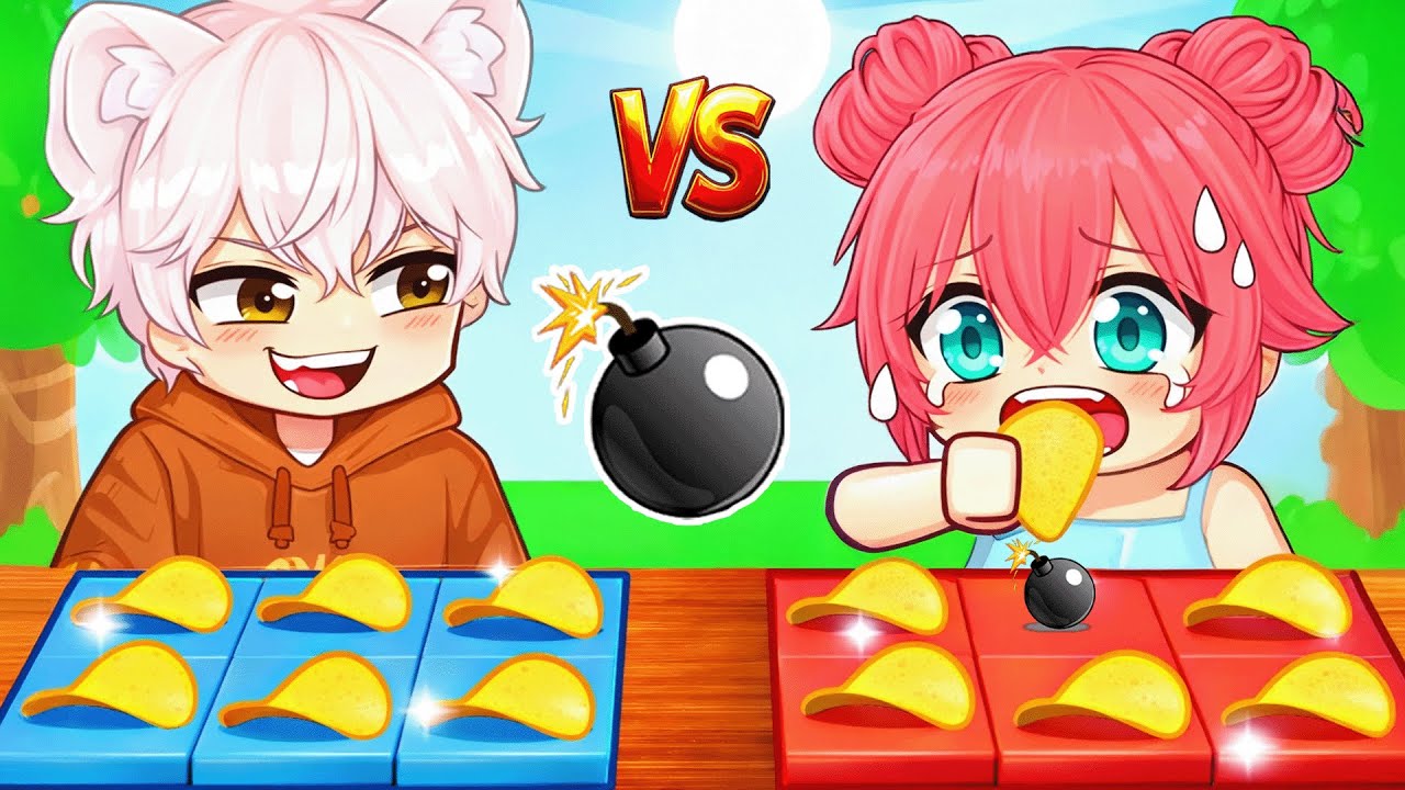 تحدي شيبس البومب مع عمو بسه 💣😂
