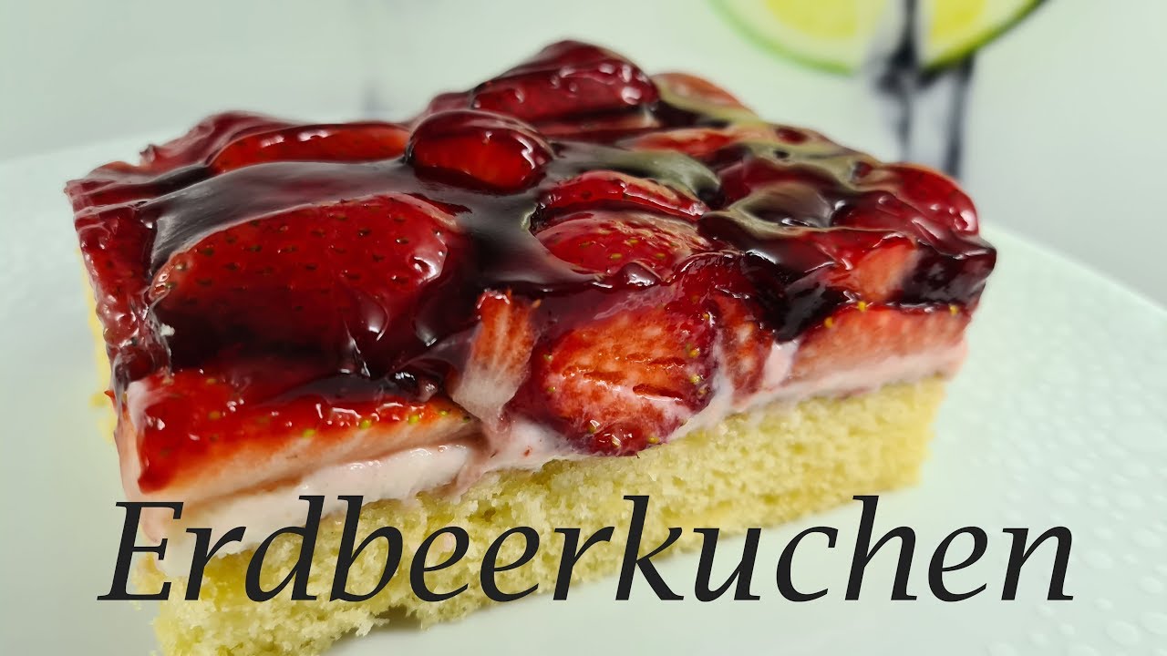 Thermomix®  TM31 - TM5 - TM6  Erdbeerkuchen  ( Lieblingskuchen meiner Schwester)