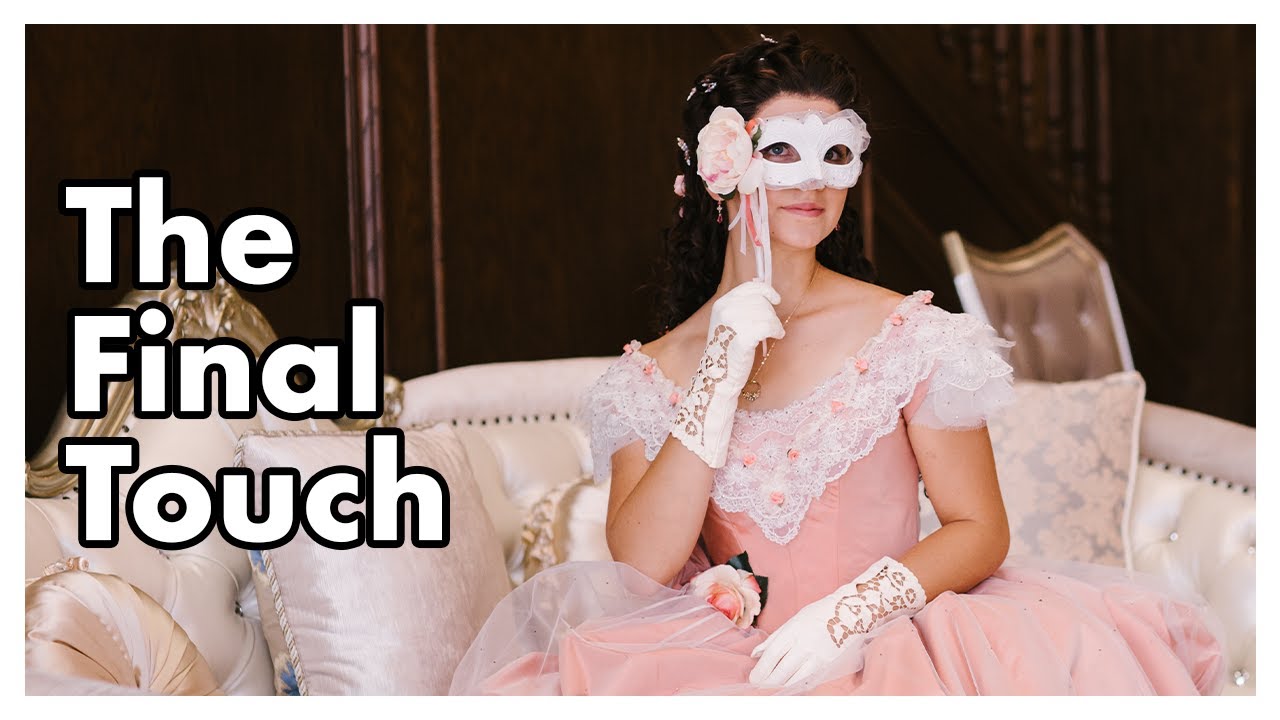 Mask, Shoes, Gloves, & Jewelry – Accessories for Christine's Masquerade Dress – Phantom Movie