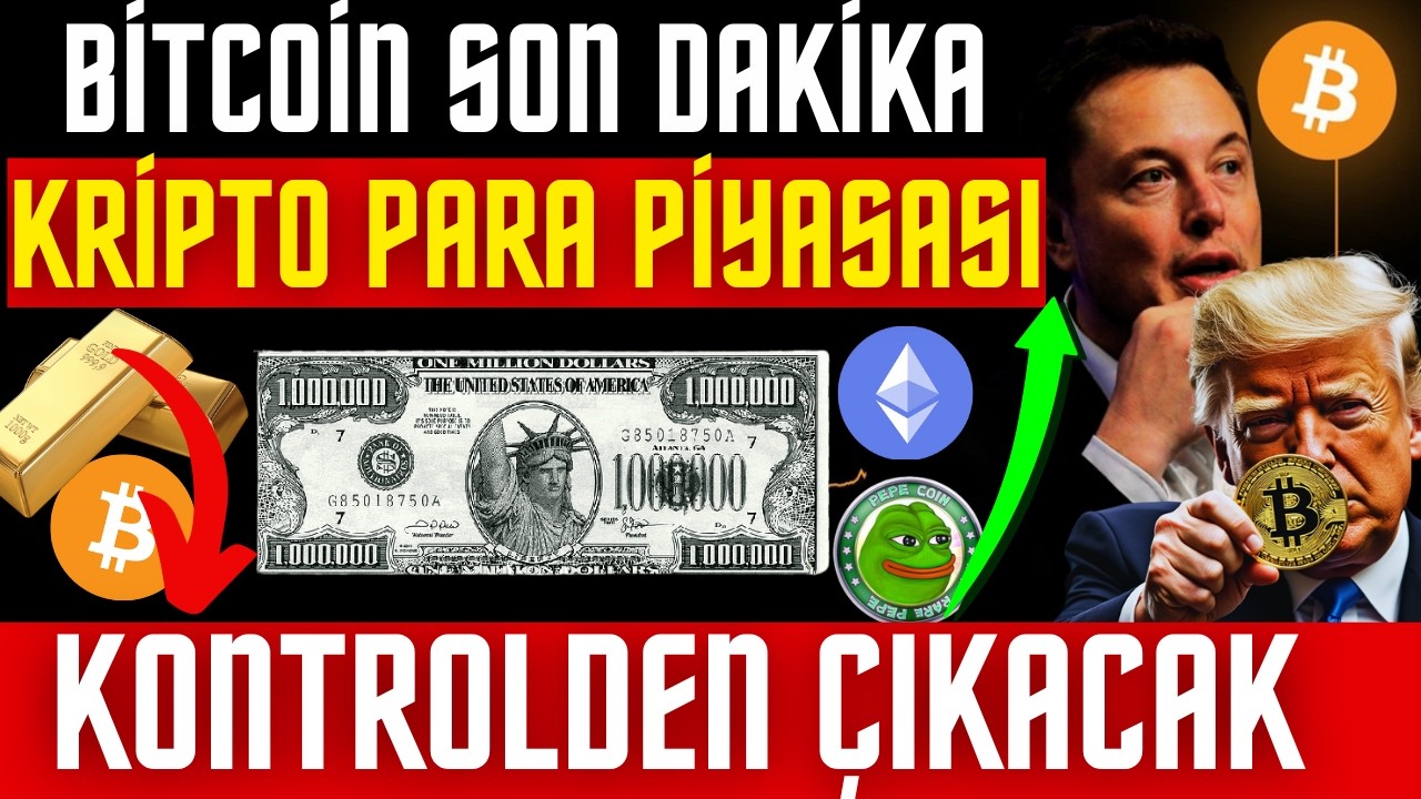 BİTCOİN ANALİZ KRİPTO PARA PİYASASI KONTROLDEN &Ccedil;IKACAK #BITCOIN #ALTCOIN