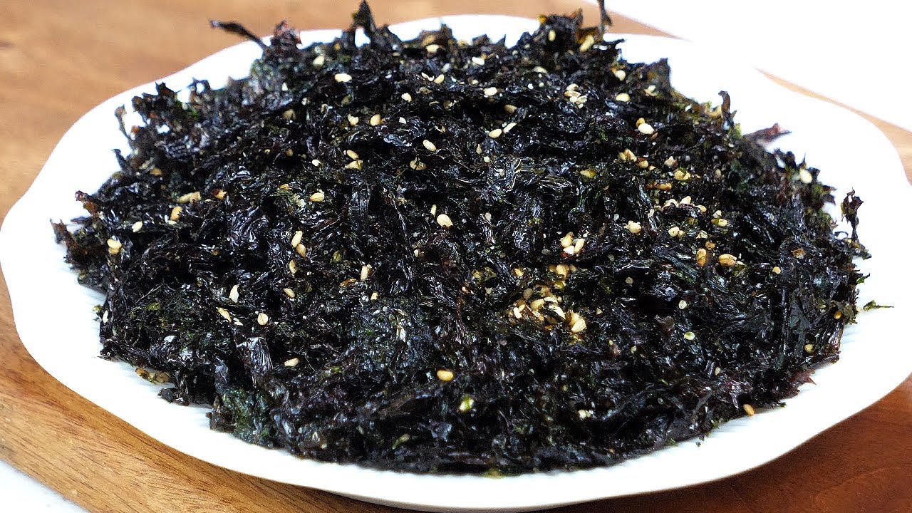 김자반(건파래볶음) 입맛 없을 때 정말 맛있게 만드세요! 10배 맛있는 건파래 황금레시피! 밥에 비벼먹으면 최고입니다