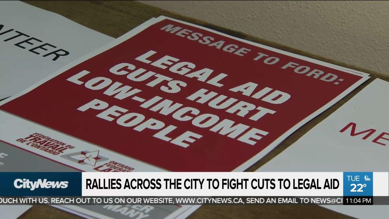 40 communities protest legal aid cuts