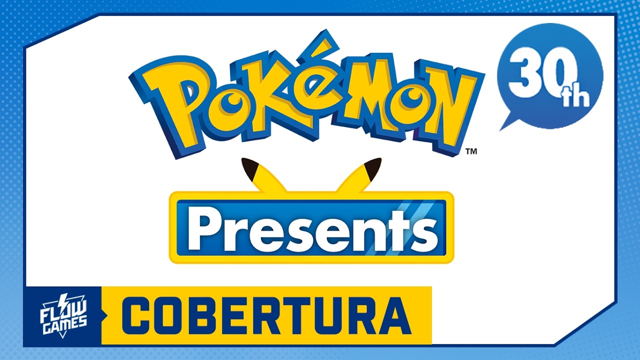 COBERTURA POKÉMON PRESENTS em PORTUGUÊS, 30 anos, GERAÇÃO 10 e SURPRESAS? - #FGN #flowgames