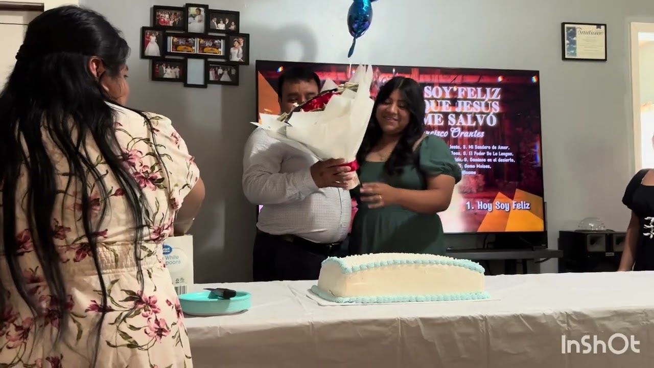 celebrando mi cumpleaño aquí en Rome GA de la familia Vásquez
