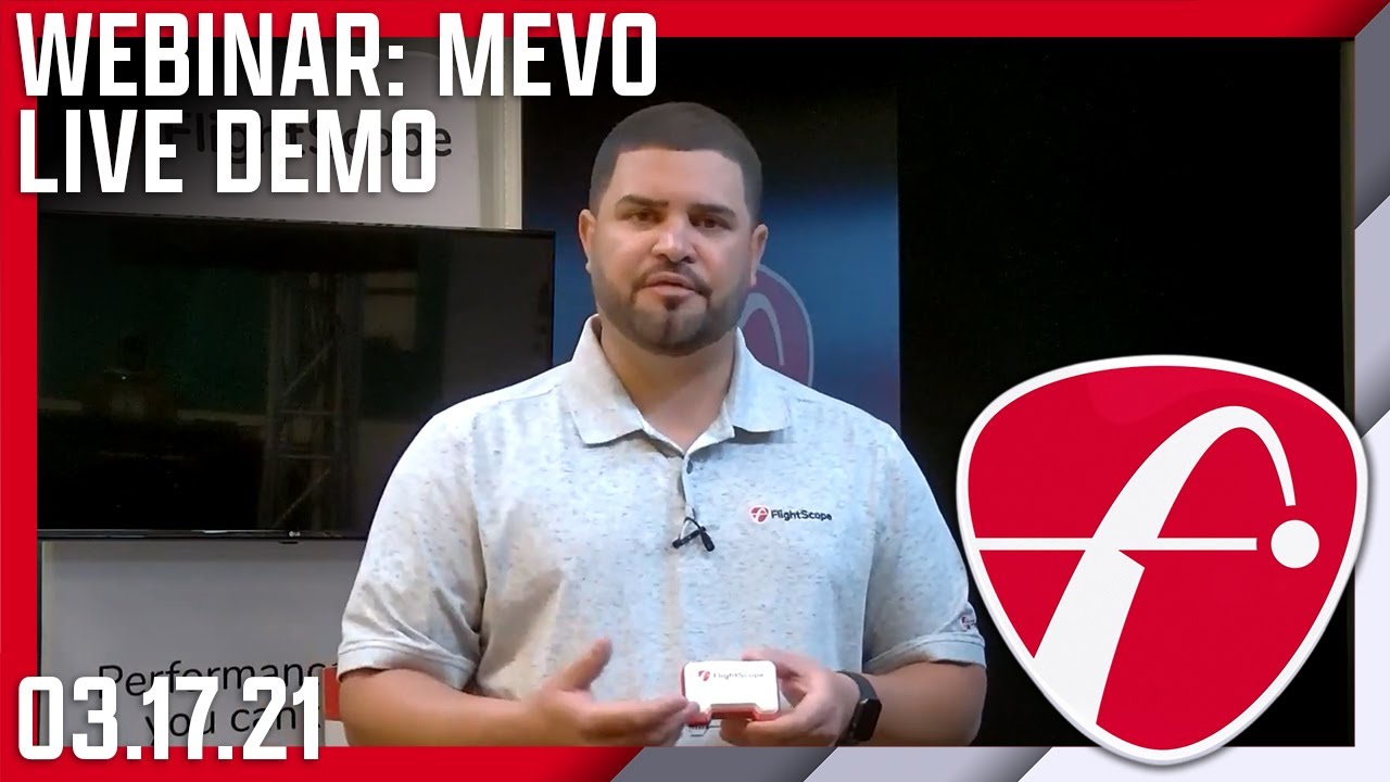 FlightScope Mevo Live Demo
