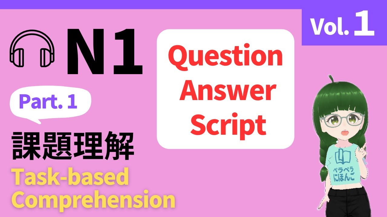【 10問 】たくさん練習しよう！JLPT【 N1 】Vol.1