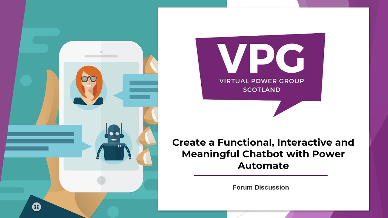 Create a functional, interactive and meaningful chatbot with Power Automate