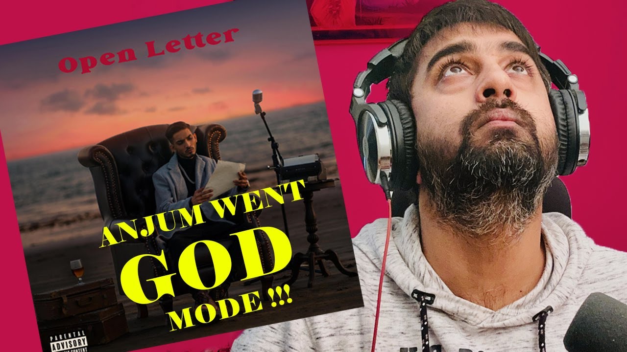 ANJUM - GOD MODE!! | Talha Anjum - Open Letter | Review | #KatReactTrain | New Music Announcement!!!