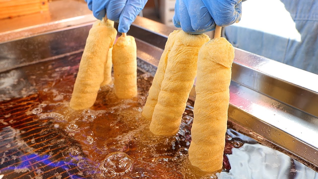 회오리 핫도그 / tornado sausage corn dog / korean street food