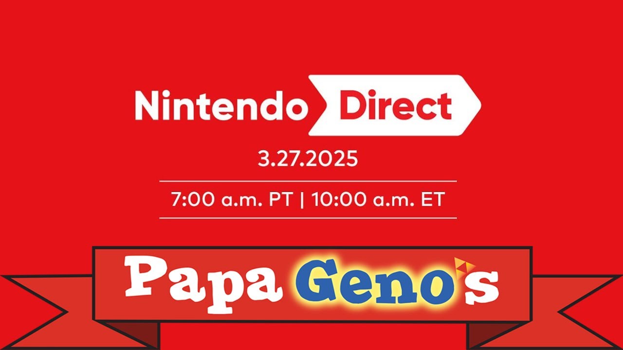 Nintendo Direct 3.27.2025 LIVE STREAM
