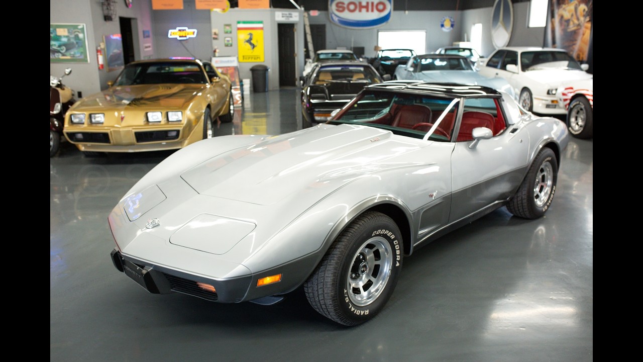 1978 Corvette - Only 7,869 Miles, L82/4-Speed, Ann/Red - Seven Hills Motorcars