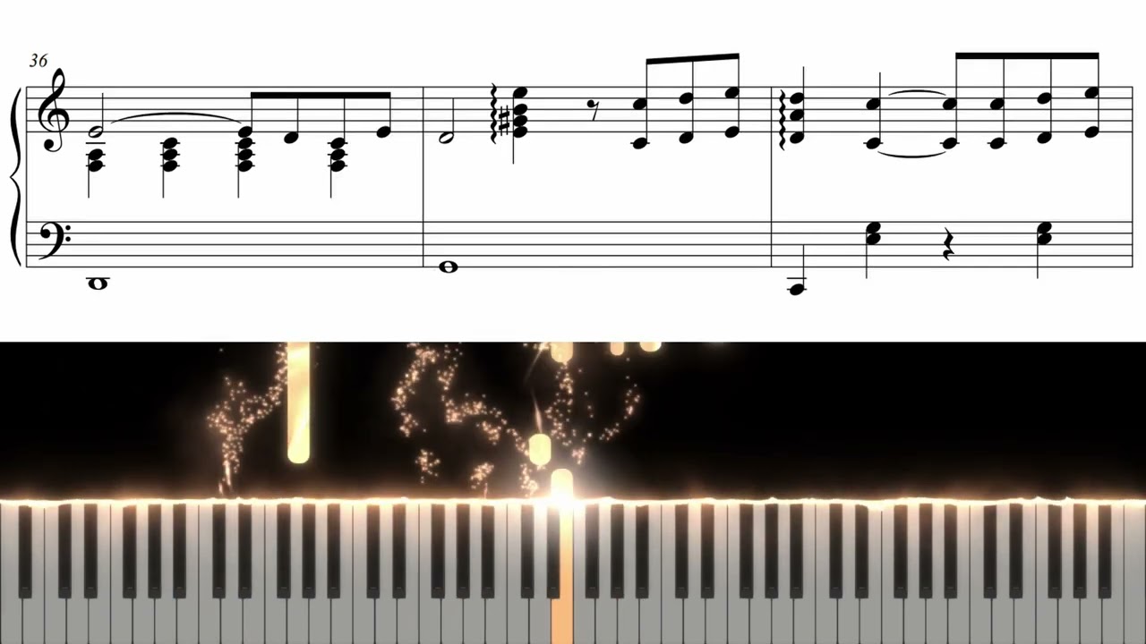 Regent's Park - Bruno Major Piano Cover C Key Ver. / Sheet Music