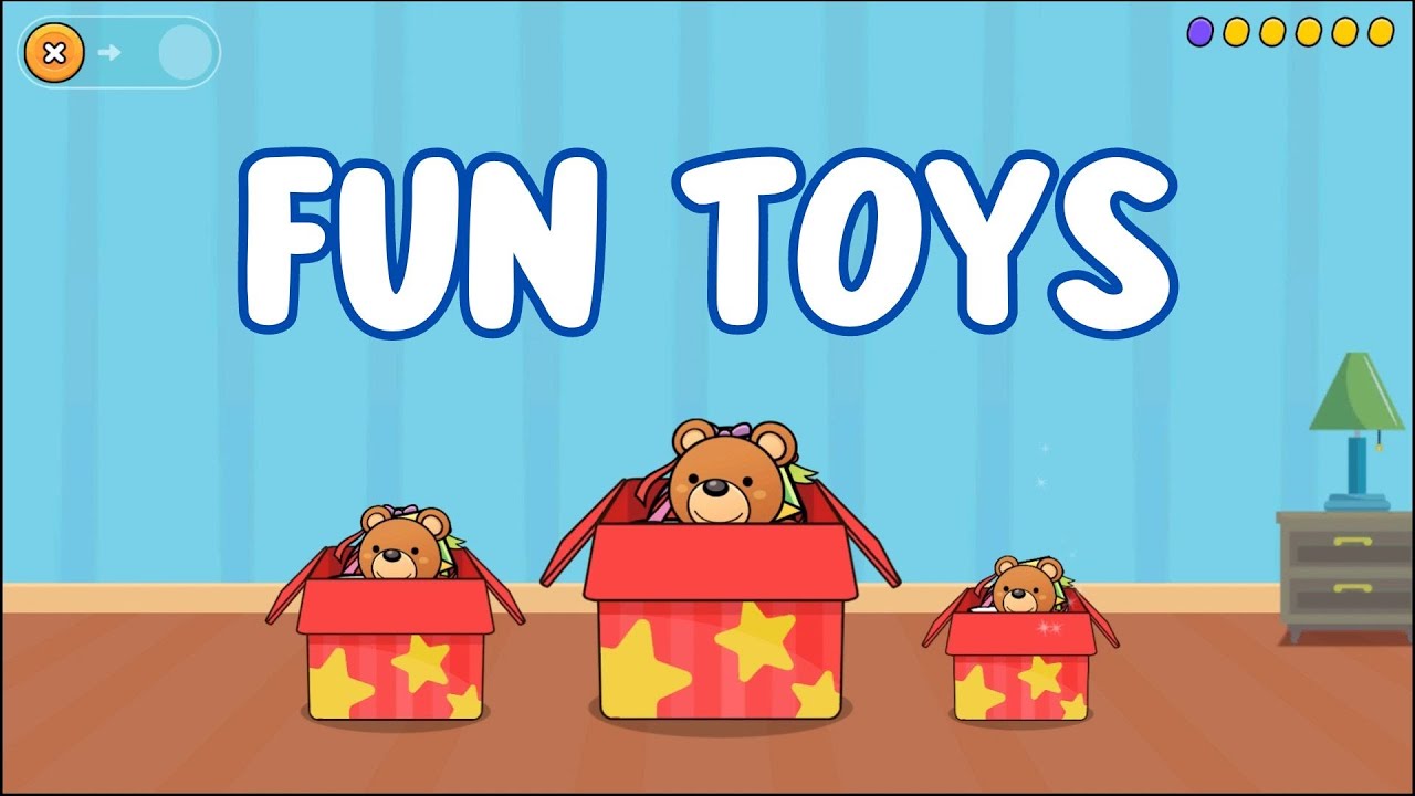 Fun Toys Play and learn Baby Games for 1-3 Year Olds #makeforkids