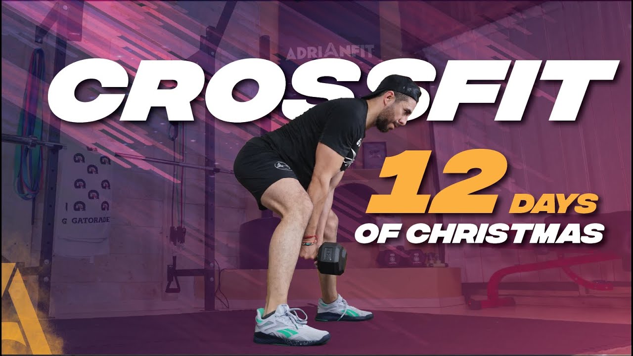 Rutina de CrossFit en CASA 💪 12 DAYS OF CHRISTMAS