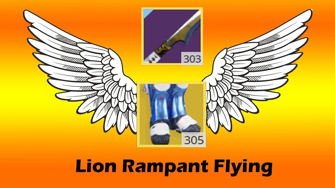 How to fly with Lion Rampant, a quick lesson.