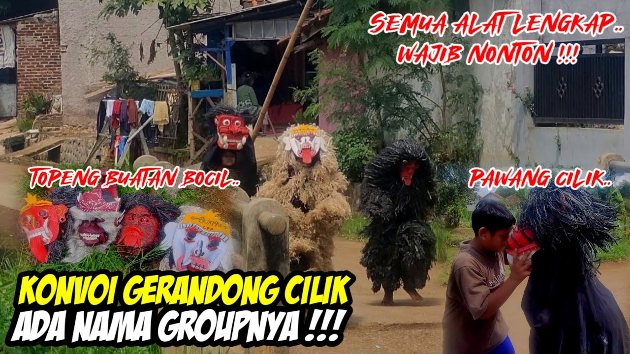 KONVOI BARONGAN GERANDONG HANOMAN KARYA BOCIL SAPAN BBO❗️❗️GPP GUMILANG PUSAKA PADJAJARAN