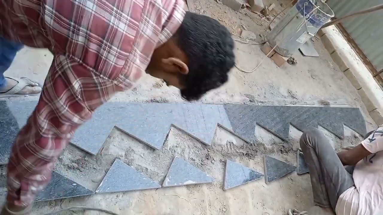 New design stairs and staircase skirting सीढ़ी की स्काटिंग कैसे कांटे Part-4