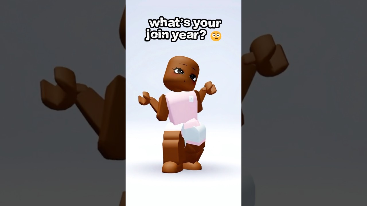😳when did YOU join roblox? don&rsquo;t lie&hellip; #robloxnostalgia